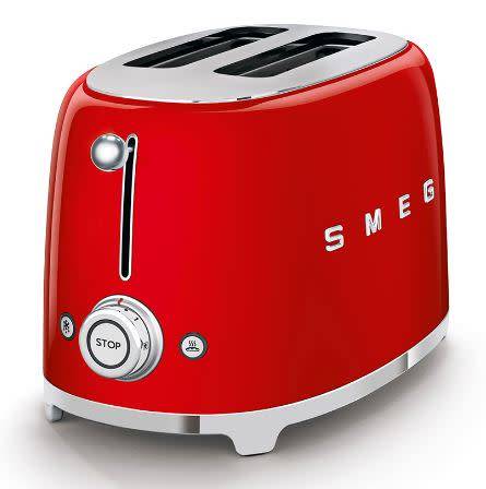 Smeg Fiery Red Retro 2 Slice Toaste