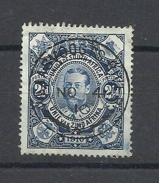 FIRST DAY CANCEL  SACC # 1. CRISP "KLAASVOOGTSRIVER"  SCARCE.