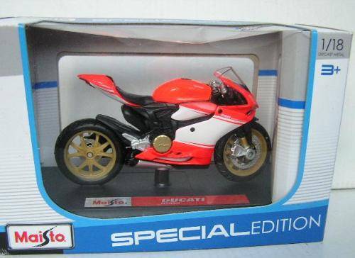 Maisto Diecast Motorbike Bike Model Ducati 1199 SuperLeggera 2014 1/18 scale new in pack