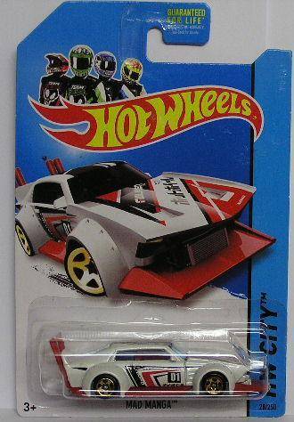 Hotwheels Hot Wheels Diecast Model Car 2014 28 / 250 Mad Manga No 01 1/64 scale new in pack