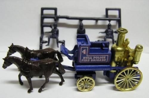Lledo Days Gone Diecast Model Horse Drawn Fire Engine No 4 "Hull Police Fire Brigade" 1/76 OO railwa