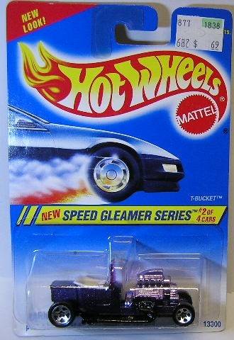 Hotwheels Hot Wheels Diecast Model Car 1994 No 313 Ford T Bucket Speed Gleamer 1/64 scale new in pac