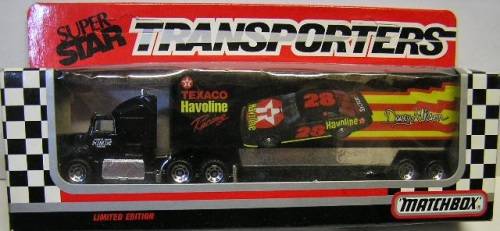 Matchbox Diecast Model Truck & Trailer Ford Aeromax Nascar Allison "Texaco Havoline" Ltd Ed new