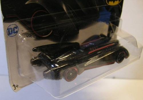 Hotwheels Hot Wheels Diecast Model Car 2017 190 / 365 DC Comics Batman Batmobile Movie Film 1/64 sca