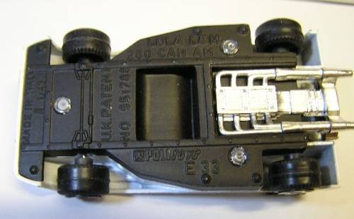 Politoys Diecast Model Car E 33 Lola L&M 260 Can Am CanAm No 4 1/43 scale in pack