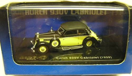Ricko Busch Diecast Model Car 38880 Horch 930 V 930V Cabriolet 1939 1/87 HO railway scale new in pac