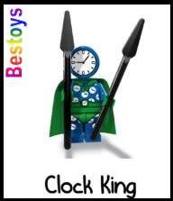 Lego Minifigure Mini Figure Batman Series 2 71020 No 3 / 20 Clock King new in pack