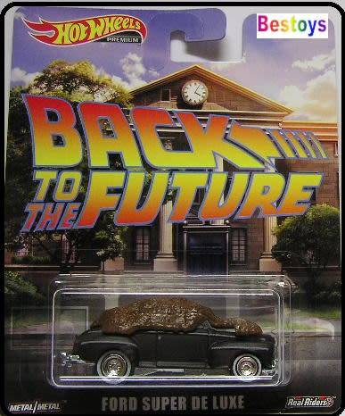 Hotwheels Hot Wheels Diecast Model Car Retro Series Movie Film Back to The Future Ford De Luxe Super