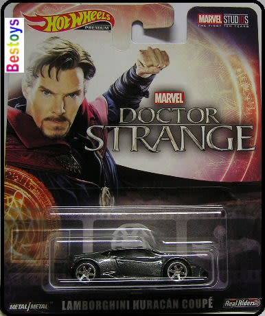 Hotwheels Hot Wheels Diecast Model Car Retro Series Movie Film Marvel Doctor Strange Lamborghini Hur