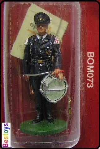 Fire Firefighters Fireman Diecast Figure Collection Band Fireman Gottingen Germany 2003 54 mm