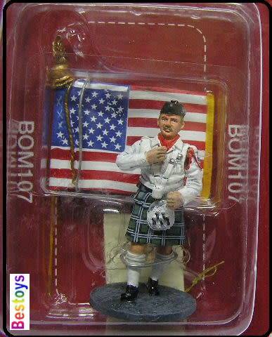 Firefighters Fireman Diecast Figure Collection Ceremonial Dress USA 2003 54 mm new in pack