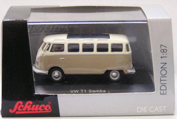 Schuco Diecast Model Car 2577800 ,Volkswagen VW Kombi Samba T1 T 1 ,HO 1/87 railway scale new in box