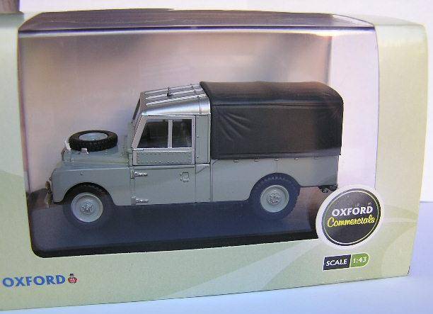 Oxford Diecast Model Car LAN1109006 Land Rover Series 3 109 inch Police "RUC" 1/43 scale new in box