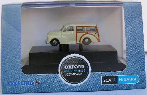 Oxford Diecast Model Car NMMT001 Morris Minor Traveller 1/144 N railway scale new in box