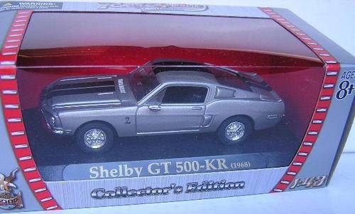 Road Signature Diecast Model Car Ford Shelby GT 500 KR 1968 1/43 scale new in pack