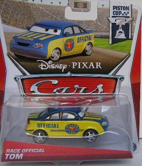 Mattel Disney Pixar Movie Film Cars 2 Diecast Model Car WGP Series Race Official Tom 2013 new in pac