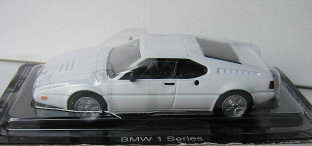 Supercars Diecast Model Car Collection BMW M1 M 1 1/43 scale new in pack