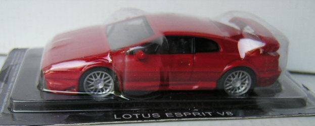 Supercars Diecast Model Car Collection Lotus Esprit V8 V 8 1/43 scale new in pack