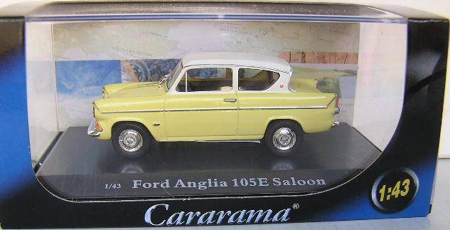 Cararama Hongwell Diecast Model Car Ford Anglia 105 E 1/43 scale new in pack