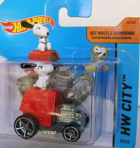 Hotwheels Hot Wheels Diecast Model Car 2015 59 / 250 Comic TV Snoopy new in pack