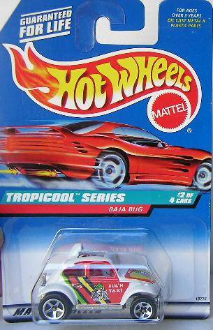 Hotwheels Hot Wheels Diecast Model Car 1997 No 694 VW Volkswagen Baja Bug Tropicool 1/64 scale new