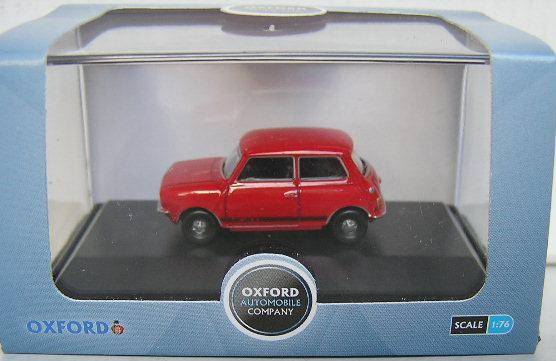 Oxford Diecast Model Car MINGT003 Mini 1275 GT 1/76 OO railway scale new in pack