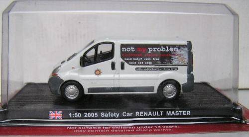 Fire Engines of the World Diecast Model Collection Renault Master Safety Car 2005 UK 1/50 scale new