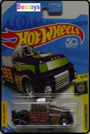 Hotwheels Hot Wheels Diecast Model Car Treasure Hunt 2018 Crate Racer new in pack