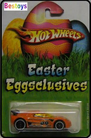 Hotwheels Hot Wheels Diecast Model Car Easter Series Lotus Elise Sport No 9 1/64 scale new in pac