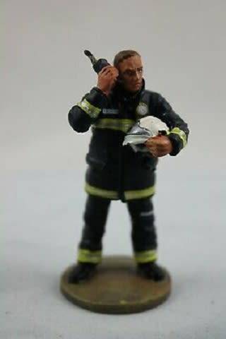 Fire Firefighters Fireman Diecast Figure Collection Airport Firefighter Barajas Madrid Spain 2003 54