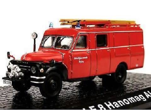 Diecast Model Fire Engine Truck Collection Hanomag AL 28 AL28 LF 8 1/72 OO railway scale new in pack