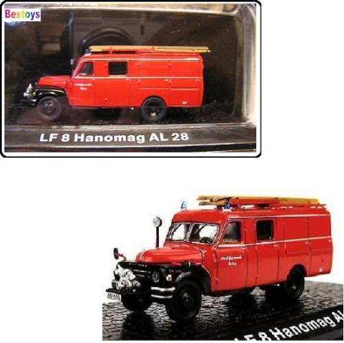 Diecast Model Fire Engine Truck Collection Hanomag AL 28 AL28 LF 8 1/72 OO railway scale new in pack