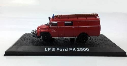 Diecast Model Fire Engine Truck Collection Ford FK 2500 LF 8 1/72 OO railway scale new in pack