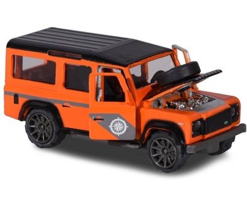 Majorette Diecast Model Car Deluxe Land Rover Defender 110 1/64 scale new in pack