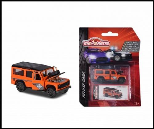 Majorette Diecast Model Car Deluxe Land Rover Defender 110 1/64 scale new in pack