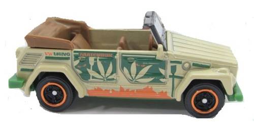 Matchbox Diecast Model Car 2020 67 / 100 VW Volkswagen Type 181 Kubelwagen 1974 Jungle 1/64 scale
