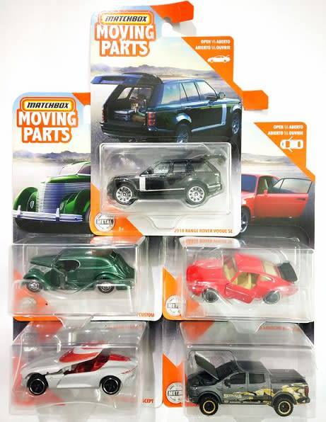 Matchbox Diecast Model Car Moving Parts Renault Trezor Concept 1/64 scale new in pack