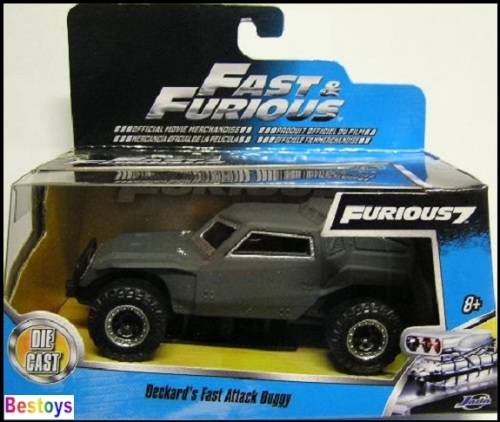 JADA Diecast Model Car Fast Attack Buggy Deckard Fast & Furious 7 Movie Film TV 1/32 scale new