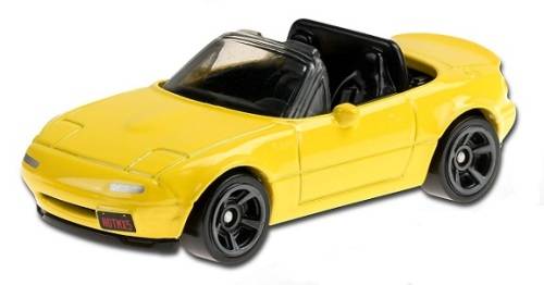 Hotwheels Hot Wheels Diecast Model Car 2020 208 / 250 Mazda MX 5 MX5 Miata 1991 Roadsters 1/64 scale