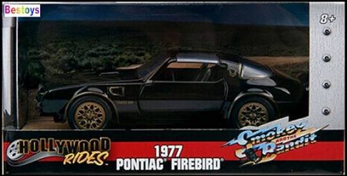 JADA Diecast Model Car 31061 Hollywood Pontiac Firebird 1977 Smokey & The Bandit Movie Film TV 1/32