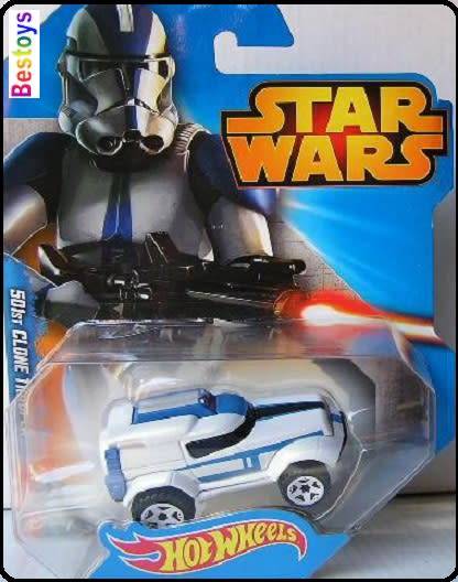 Hotwheels Hot Wheels Model Car Star Wars Movie Film TV 501st Clone Trooper new in pack