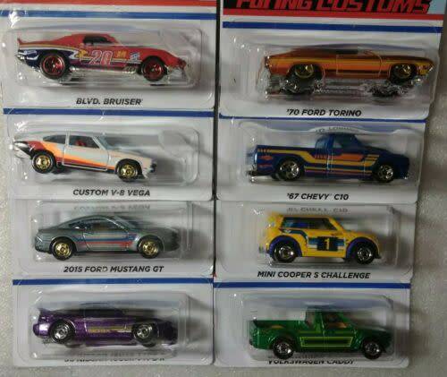 Hotwheels Hot Wheels Diecast Model Car Flying Customs VW Volkswagen Caddy Pickup 1/64 scale new