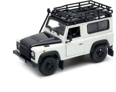 Welly Diecast Model Car 22498 Land Rover Defender 90 with snorkel 1/24 scale new in pack