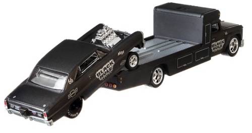 Hotwheels Hot Wheels Diecast Model Car Premium Set Retro Rig Truck Chevy Nova Bel Air Gasser Mercury