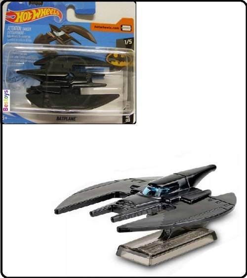 Hotwheels Hot Wheels Diecast Model Car 2020 56 / 250 Batplane Batman DC Comics new in pack