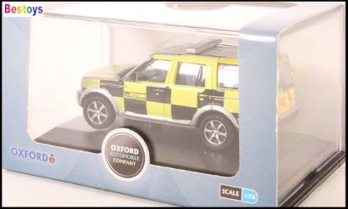 Oxford Diecast Model Car LRD004 Land Rover Discovery "Highways Agency" 1/76 OO railway scale new