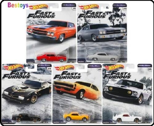Hotwheels Hot Wheels Diecast Model Car Fast & Furious Movie Film TV Chevy Chevrolet Chevelle SS 1970