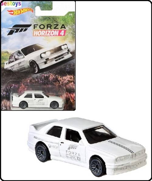 Hotwheels Hot Wheels Diecast Model Car Forza Horizon 4 Motorsport Gaming BMW M 3 M3 1992 1/64 scale
