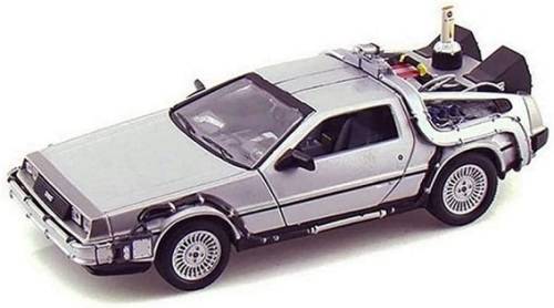 Welly Diecast Model Car 22441 Movie Film Back to the Future 2 Delorean Time Machine 1/24 scale