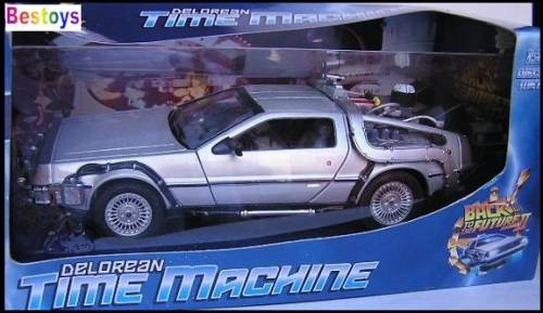 Welly Diecast Model Car 22441 Movie Film Back to the Future 2 Delorean Time Machine 1/24 scale